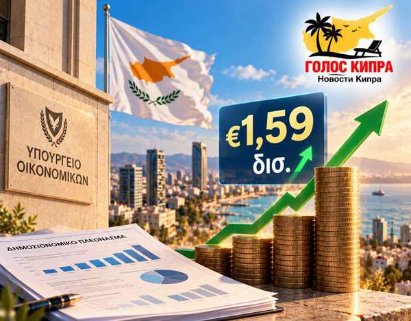 Read more about the article Cyprus’s budget is in surplus by €1.59 billion: