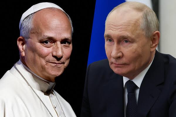 Read more about the article Telephone conversation between Vladimir Putin and Pope Leo XIV