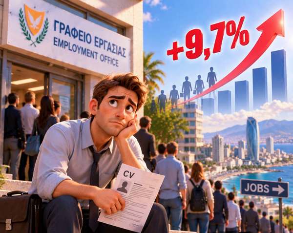 Подробнее о статье Безработица на Кипре выросла почти на 10% за год