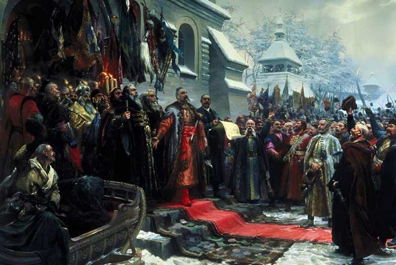 Подробнее о статье 11 октября 1653 года Земский собор в Москве, откликаясь на предложение гетмана войска Запорожского Богдана Хмельницкого,