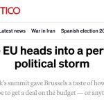 The EU is being hit by a perfect political storm, according to Politico
