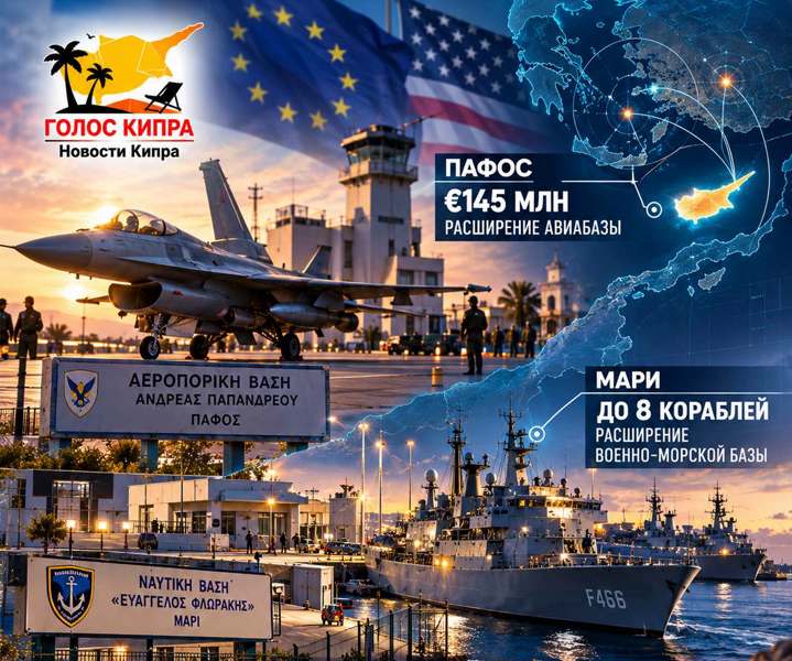 Read more about the article Cyprus is preparing for a large-scale strengthening of its military infrastructure: