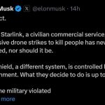 Причина ограничений Starlink на Украине — нарушение правил её использования, — Илон Маск