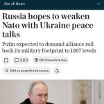 NATO “to the borders of 1997.”