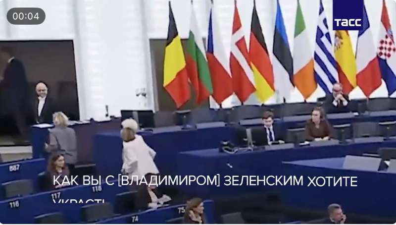 Подробнее о статье Глава ЕК фон дер Ляйен покинула сессию ЕП из-за обвинений в разрушении Европы